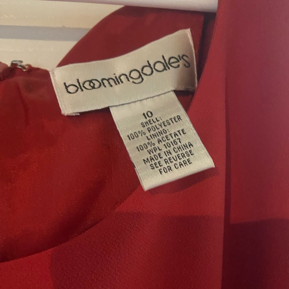 Bloomingdale’s Red Business Dress - Picture 5 of 6